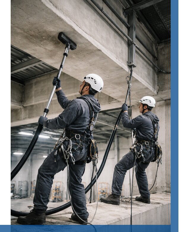 Обеспыливание потолочных конструкций в Чехове от 254 р. |ВЫСОТНИК-Чхв