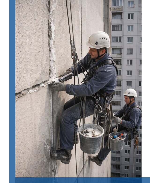 Утепление межпанельных швов в Чехове профессионально и надежно