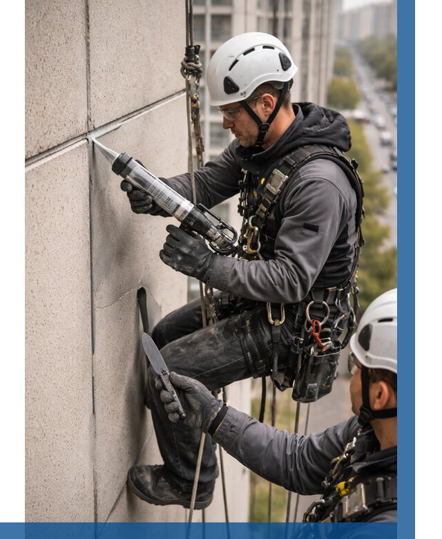 Первичная герметизация швов в Чехове от 610 р. | ВЫСОТНИК-Чхв