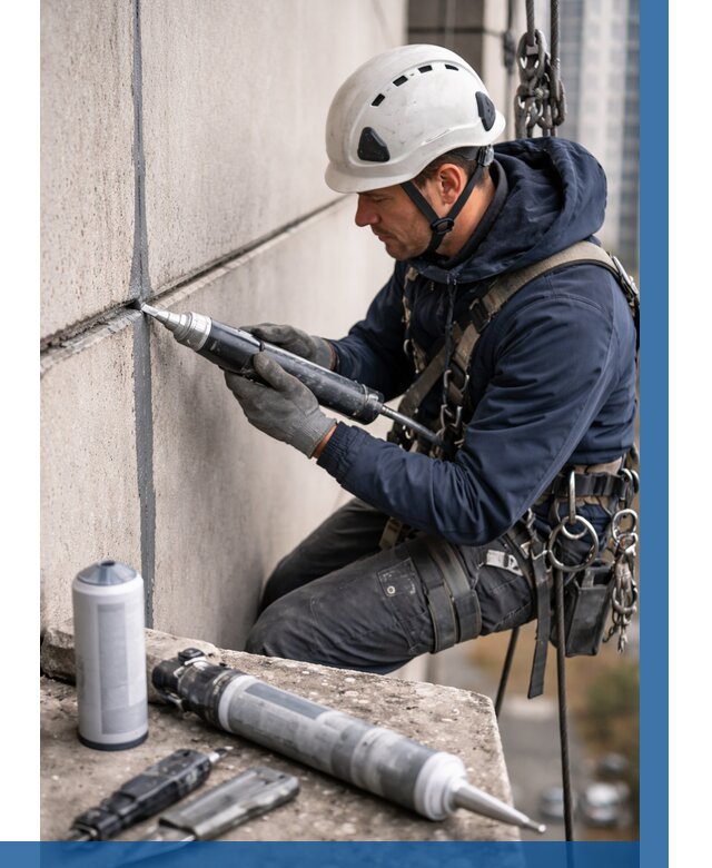 Вторичная герметизация швов в Чехове от 458 р. | ВЫСОТНИК-Чхв