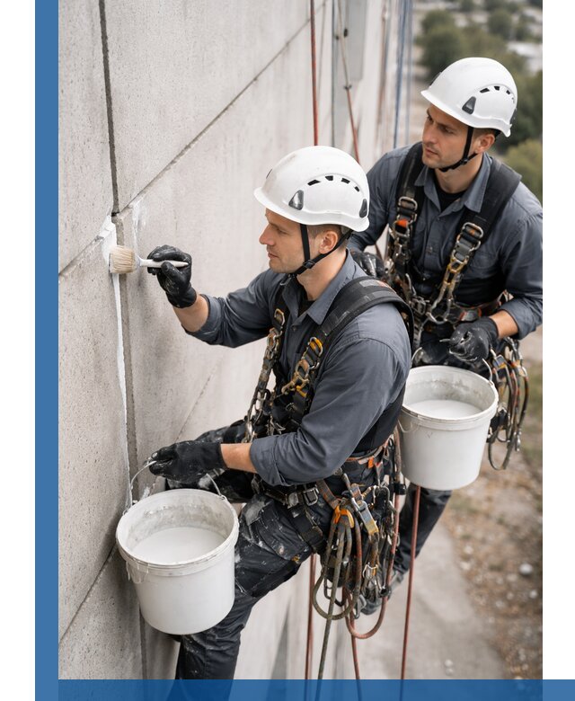 Противогрибковая обработка швов в Чехове для фасадов и кровель