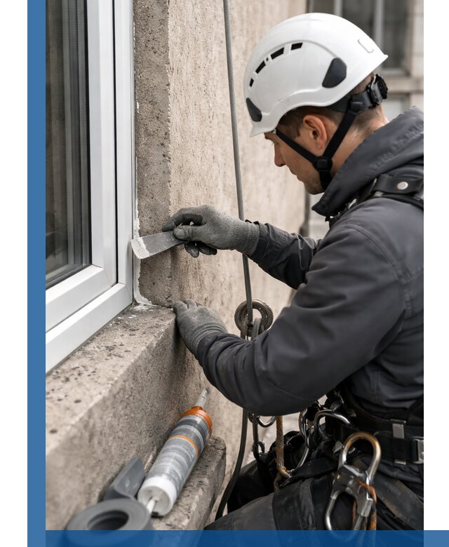 Герметизация монтажных швов окон в Чехове с гарантией качества