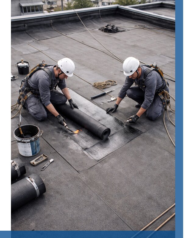 Ремонт мягкой кровли под ключ в Чехове от 712 р. | ВЫСОТНИК-Чхв