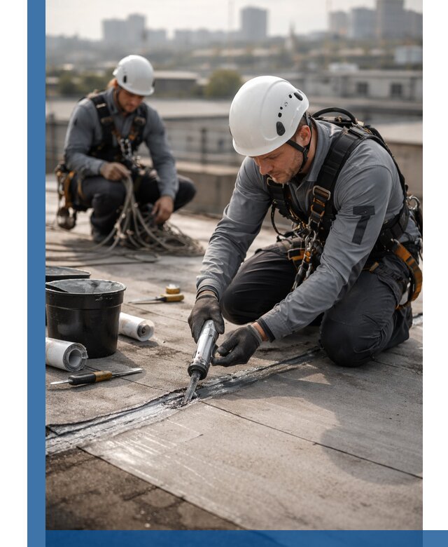 Аварийное и капитальное устранение протечек кровли в Чехове