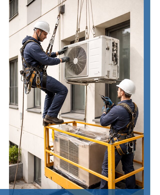 Демонтаж внешнего блока кондиционера в Чехове от 3558 р. | ВЫСОТНИК-Чхв