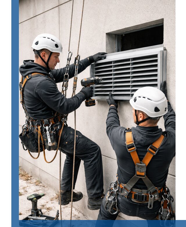 Монтаж вентиляционных решеток в Чехове профессиональный сервис