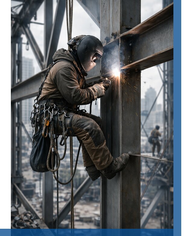 Высотные сварочные работы в Чехове от 3558 р. | ВЫСОТНИК-Чхв