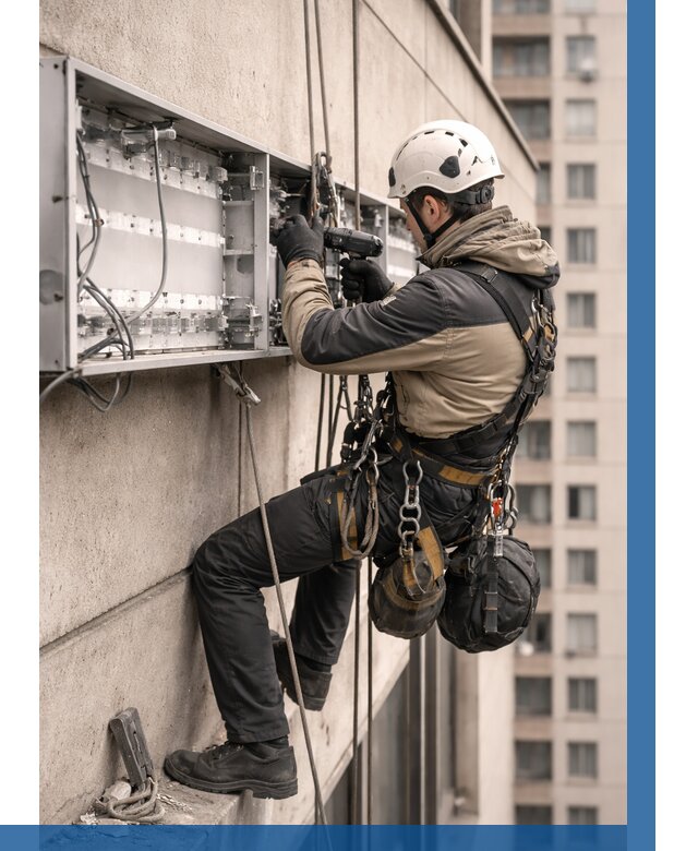 Ремонт вывески на высоте в Чехове от 4575 р. | ВЫСОТНИК-Чхв