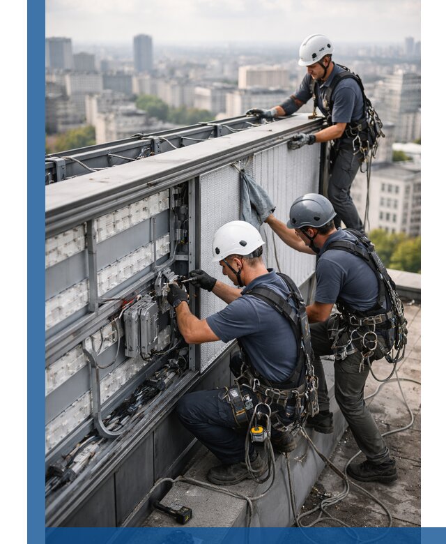 Профессиональное обслуживание крышной рекламы в Чехове под ключ