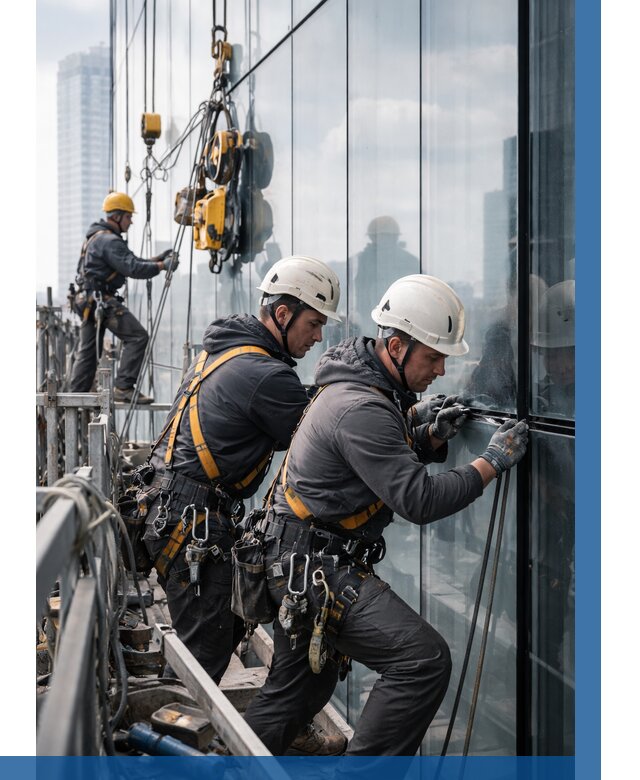 Структурное остекление фасадов в Чехове от 9659 р. | ВЫСОТНИК-Чхв