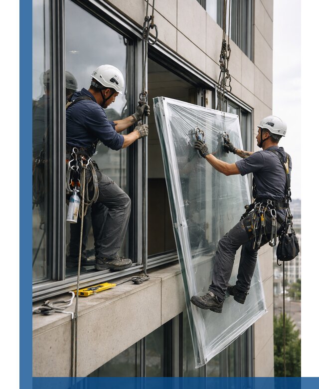 Профессиональная замена стекла в витраже в Чехове с гарантией