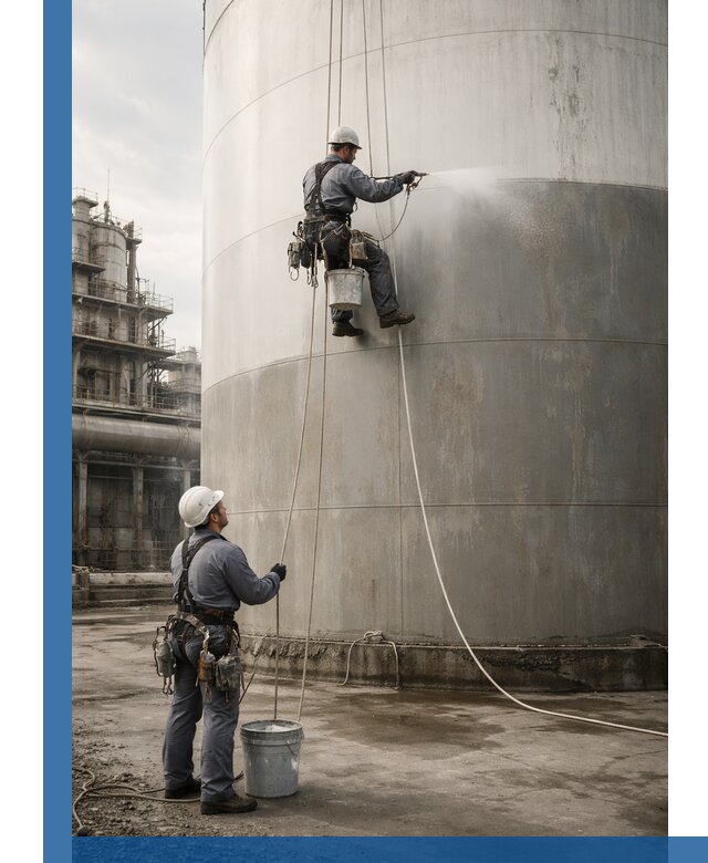 Покраска стальных резервуаров и емкостей в Чехове профессионально