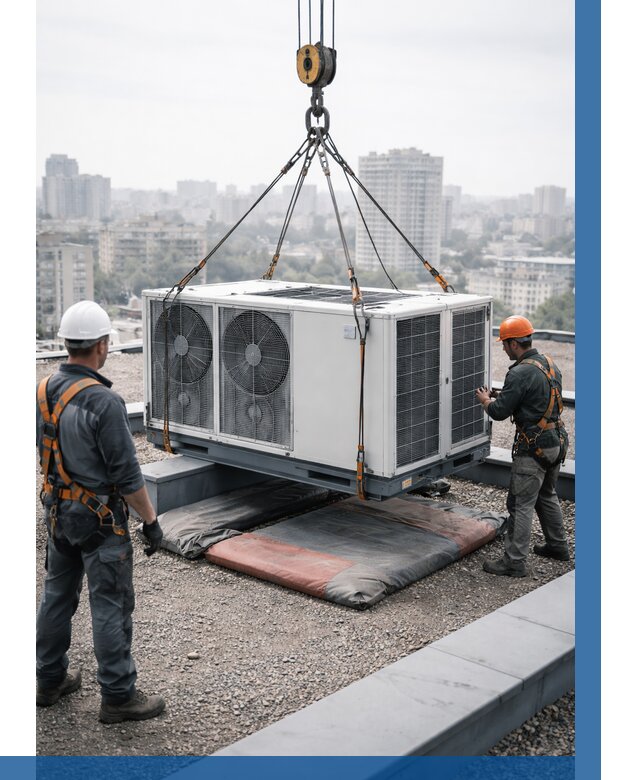 Подъем груза на крышу в Чехове от 5084 р. | ВЫСОТНИК-Чхв заказать