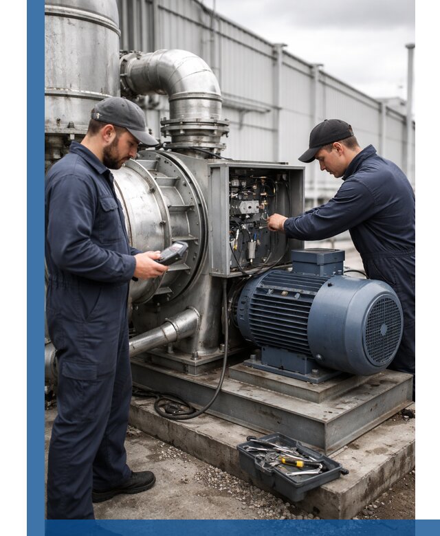 Техническое обслуживание промышленного оборудования в Чехове