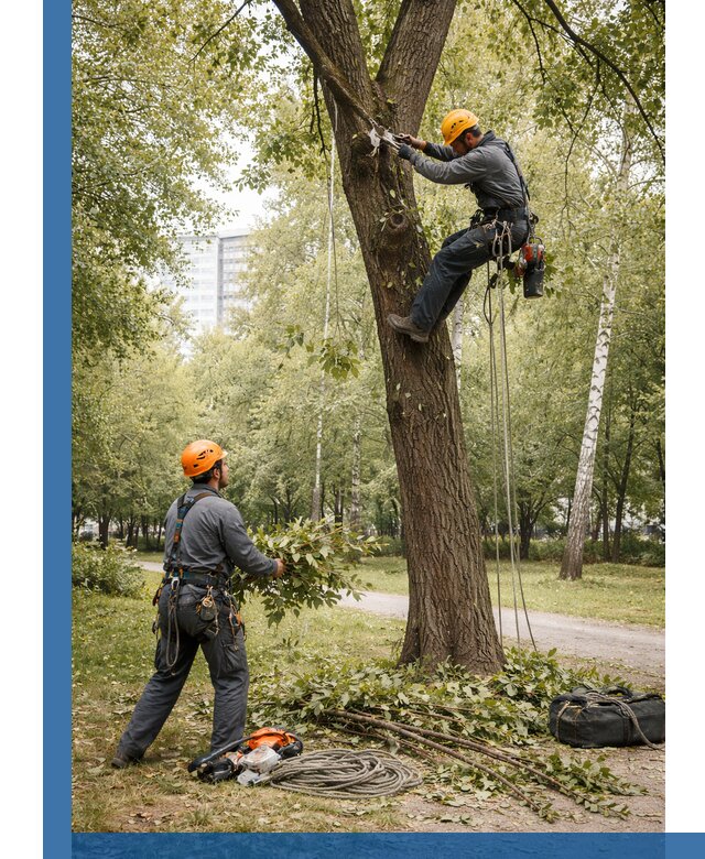 Санитарная обрезка деревьев в Чехове, профессионально и безопасно