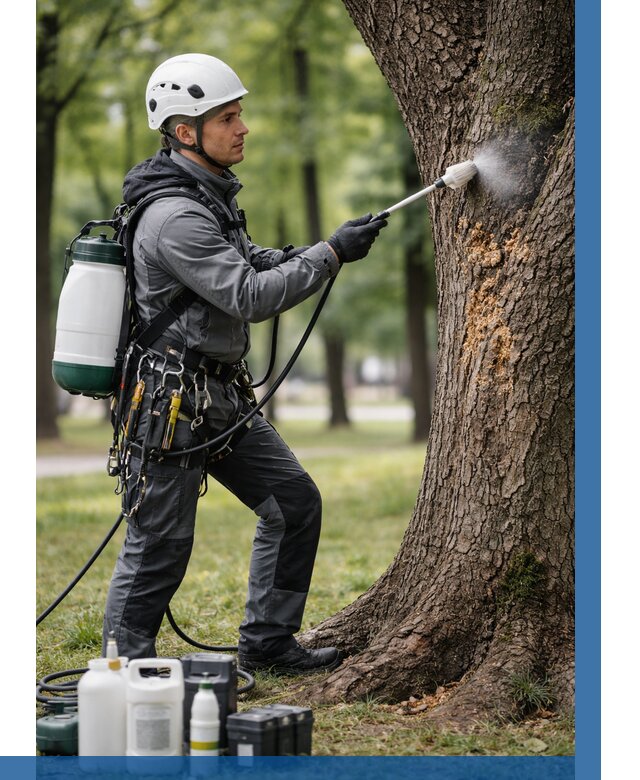 Обработка деревьев от вредителей в Чехове от 4575 р. | ВЫСОТНИК-Чхв