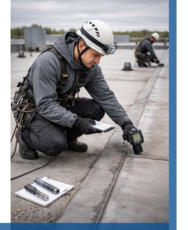 Обследование кровли на протечки в Чехове от 4575 р. | ВЫСОТНИК-Чхв