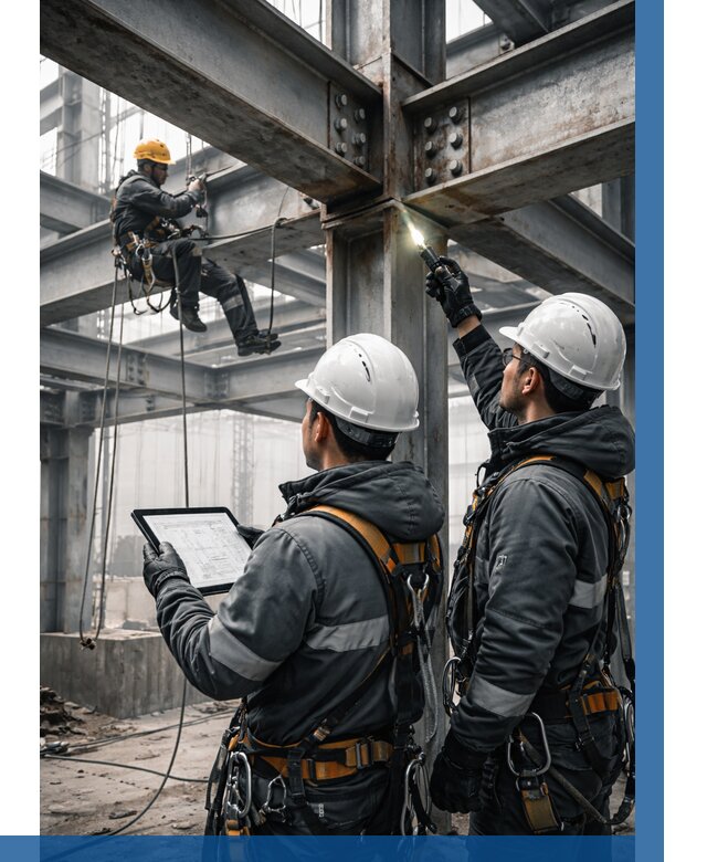 Обследование металлоконструкций в Чехове от 5592 р. | ВЫСОТНИК-Чхв